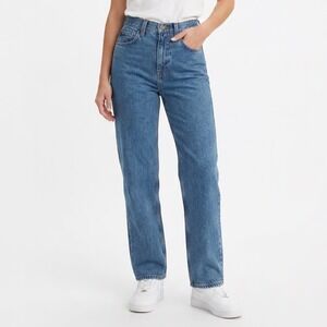 BDG Urban Outfitters Modern Boyfriend Jeans Medium Wash Blue W24 L32 High Rise